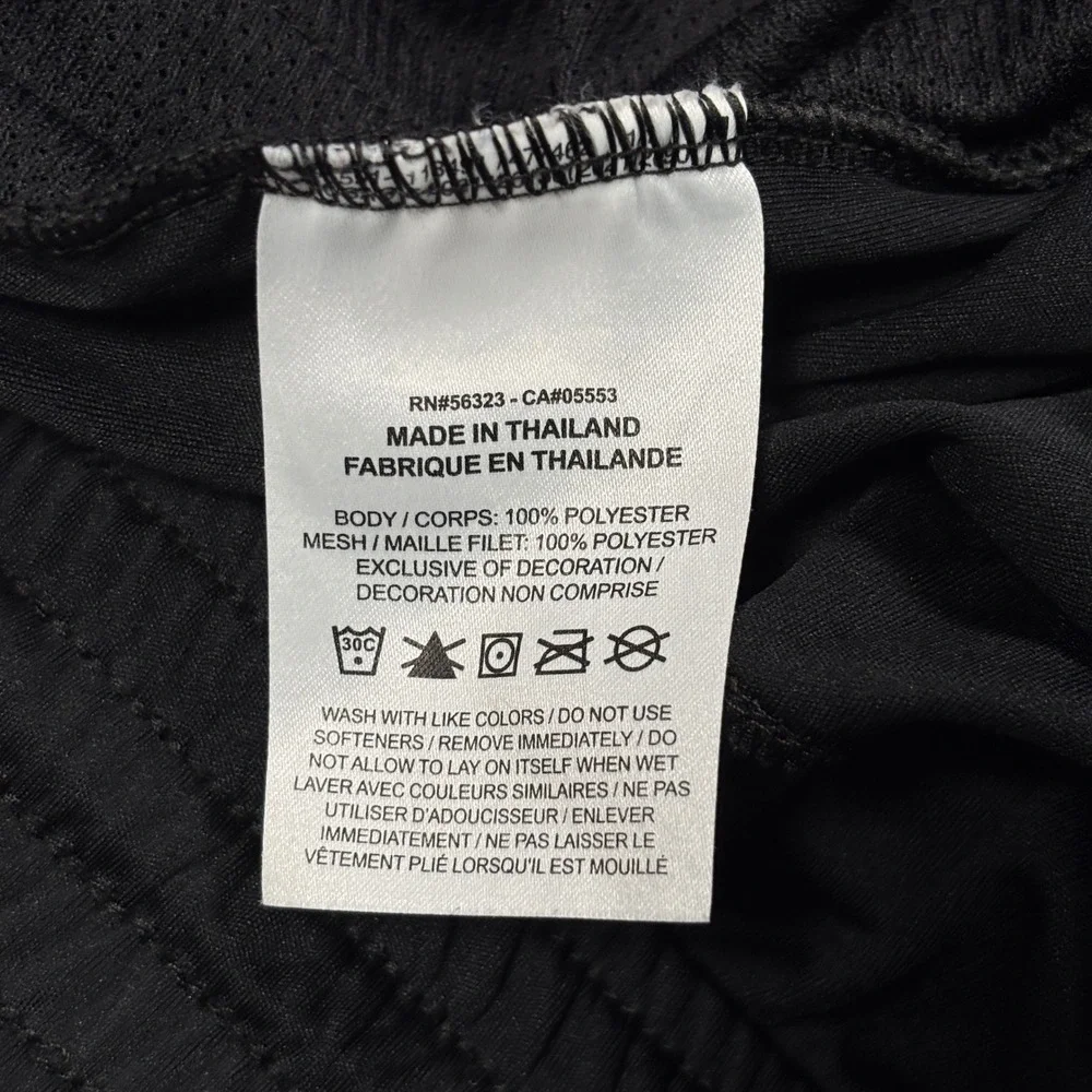 Nike Shorts Mens Large Tall Black Raiders NFL Dri-FIT Athletic Training Gym
